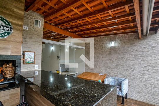 Área gourmet de apartamento à venda com 2 quartos, 100m² em Jardim Paraiso, Santo André