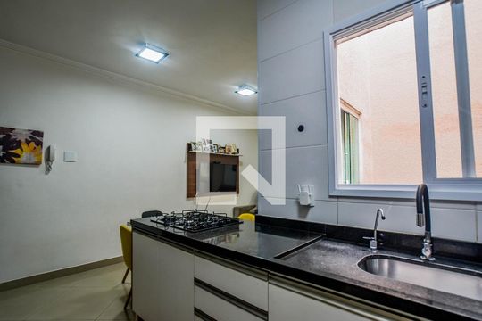Cozinha de apartamento à venda com 2 quartos, 100m² em Jardim Paraiso, Santo André