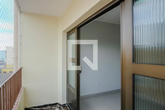 Varanda da sala de apartamento para alugar com 2 quartos, 78m² em Rudge Ramos, São Bernardo do Campo