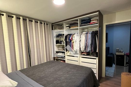 Quarto de apartamento para alugar com 1 quarto, 40m² em Vila Uberabinha, São Paulo