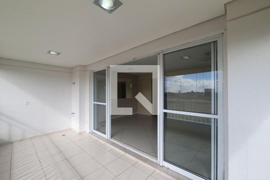 Varanda da Sala de apartamento à venda com 3 quartos, 107m² em Vila Lusitania, São Bernardo do Campo