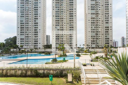 Área comum - Piscina de apartamento à venda com 3 quartos, 107m² em Vila Lusitania, São Bernardo do Campo