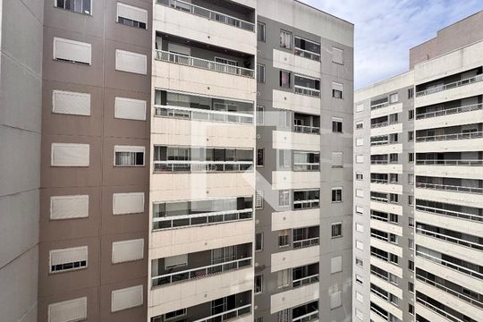 Vista da Sacada de apartamento à venda com 2 quartos, 65m² em Vila Metalúrgica, Santo André