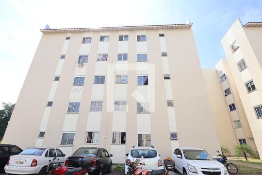 Fachada do bloco de apartamento à venda com 2 quartos, 60m² em Olaria, Canoas