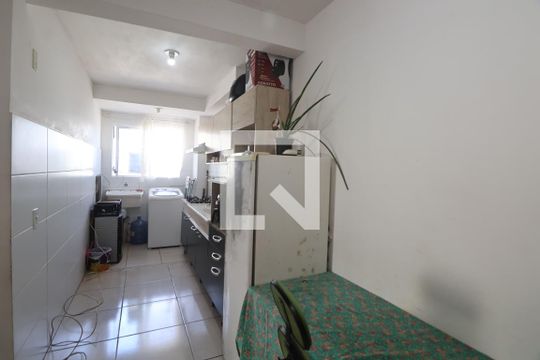 Cozinha e Área de Serviço de apartamento à venda com 2 quartos, 60m² em Olaria, Canoas