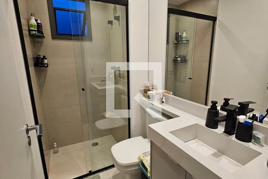 Banheiro de apartamento para alugar com 3 quartos, 74m² em Vila Santa Catarina, São Paulo