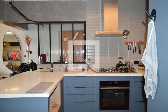 Cozinha de apartamento à venda com 2 quartos, 130m² em Vila Mariana, São Paulo