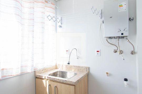 Área de Serviço de apartamento à venda com 2 quartos, 72m² em Centro, Canoas