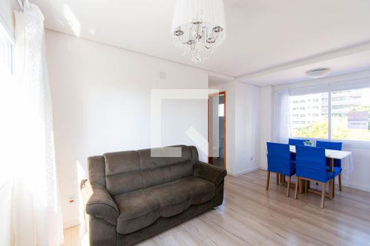 Sala de apartamento à venda com 2 quartos, 72m² em Centro, Canoas
