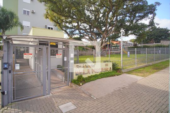 Fachada de apartamento à venda com 2 quartos, 54m² em Rincão, Novo Hamburgo