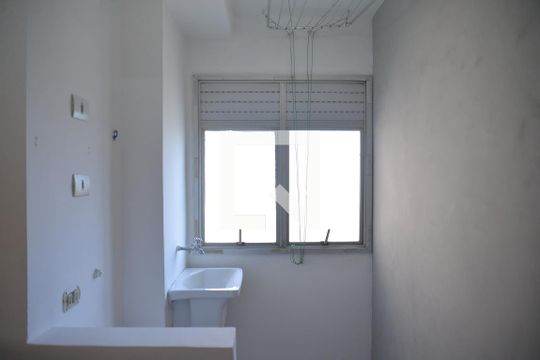 Área de Serviço de apartamento à venda com 3 quartos, 56m² em Utinga, Santo André