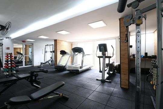 Área comum - Academia de apartamento para alugar com 3 quartos, 106m² em Barra Funda, São Paulo