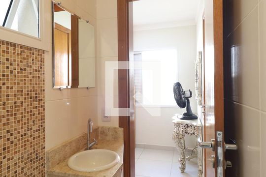 Banheiro da Suíte 2 de casa de condomínio à venda com 2 quartos, 60m² em Jardim Leonor Mendes de Barros, São Paulo