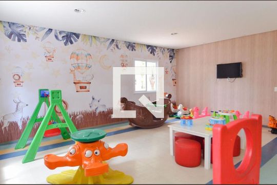 Área Comum - Brinquedoteca de apartamento para alugar com 2 quartos, 75m² em Vila Augusta, Guarulhos