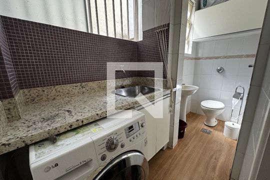 Área de serviço de apartamento à venda com 2 quartos, 100m² em Serra, Belo Horizonte