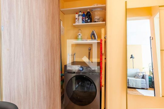 Área de Serviço de apartamento para alugar com 1 quarto, 30m² em Centro Histórico de São Paulo, São Paulo