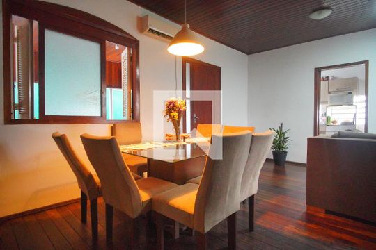 Sala de Jantar de casa à venda com 3 quartos, 150m² em Ideal, Novo Hamburgo