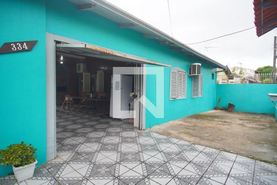 Área externa de casa à venda com 3 quartos, 150m² em Ideal, Novo Hamburgo