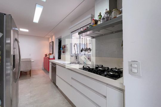Cozinha de apartamento à venda com 3 quartos, 147m² em Centro, São Bernardo do Campo