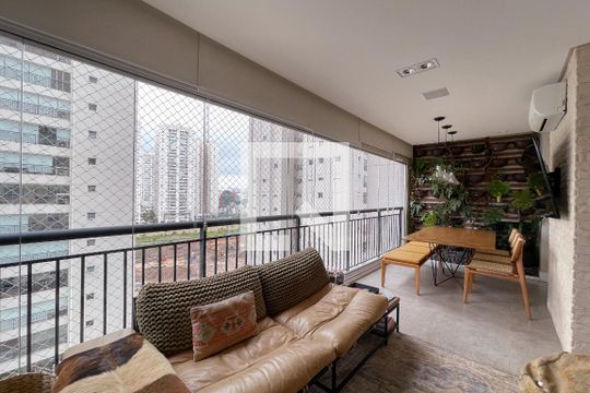 Sacada de apartamento à venda com 3 quartos, 147m² em Centro, São Bernardo do Campo