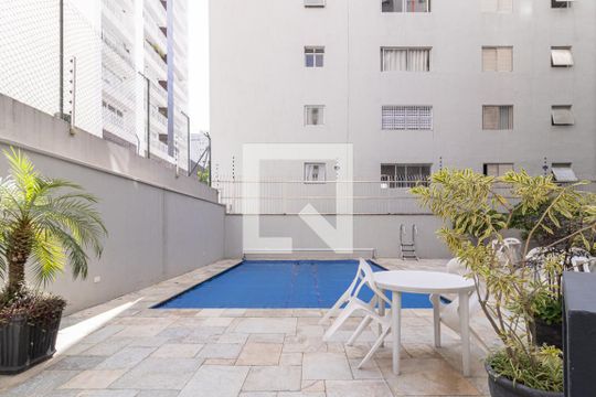Área comum - Piscina de apartamento à venda com 2 quartos, 60m² em Moema, São Paulo