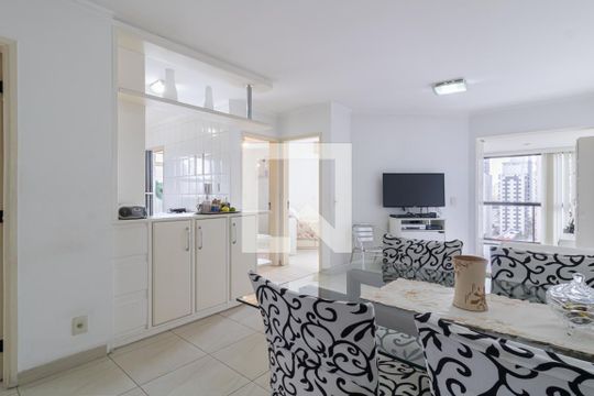 Sala de Jantar de apartamento à venda com 2 quartos, 60m² em Moema, São Paulo