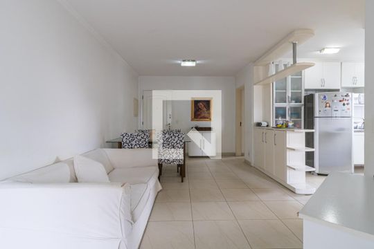 Sala  de apartamento à venda com 2 quartos, 60m² em Moema, São Paulo