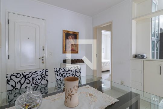 Sala de Jantar de apartamento à venda com 2 quartos, 60m² em Moema, São Paulo