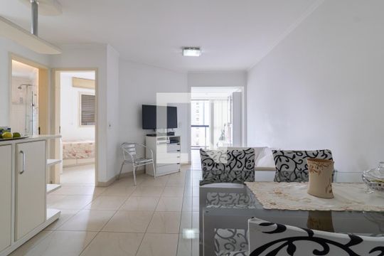 Sala de Jantar de apartamento à venda com 2 quartos, 60m² em Moema, São Paulo