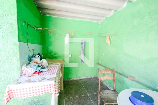 Área de Serviço de casa à venda com 3 quartos, 400m² em Riachuelo, Rio de Janeiro