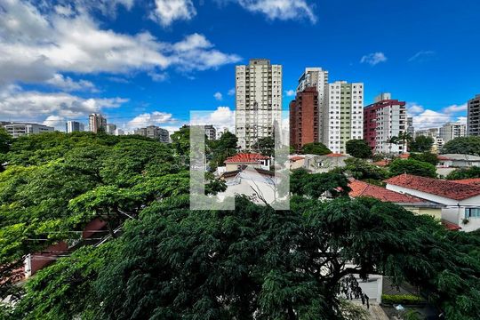 Vista  da Sala de apartamento para alugar com 2 quartos, 69m² em Brooklin, São Paulo