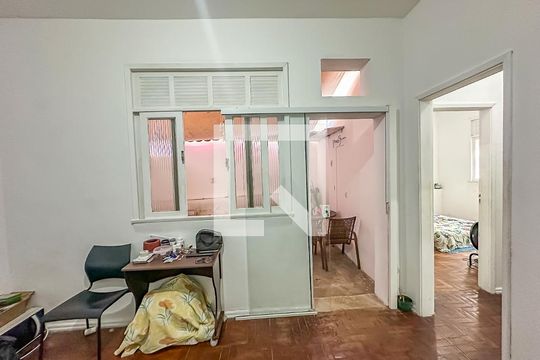 Sala de apartamento à venda com 1 quarto, 42m² em Botafogo, Rio de Janeiro