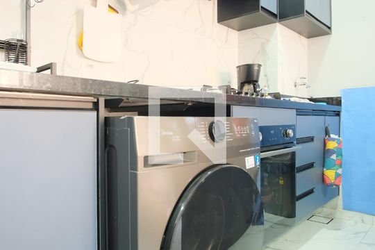 Cozinha de apartamento à venda com 2 quartos, 35m² em Tatuapé, São Paulo