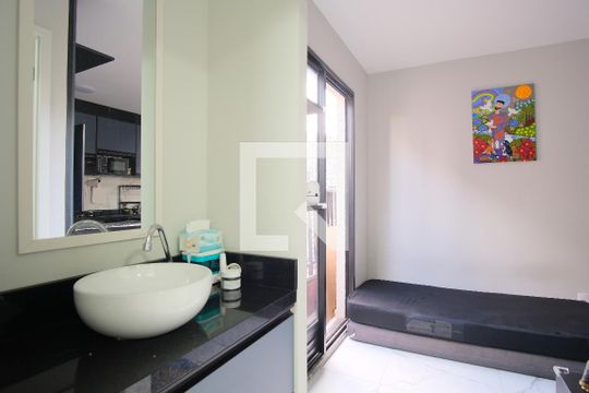 Banheiro de apartamento à venda com 2 quartos, 35m² em Tatuapé, São Paulo