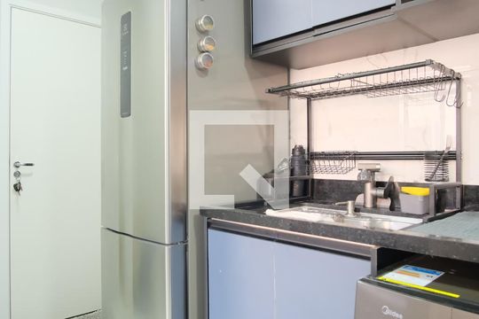 Cozinha de apartamento à venda com 2 quartos, 35m² em Tatuapé, São Paulo