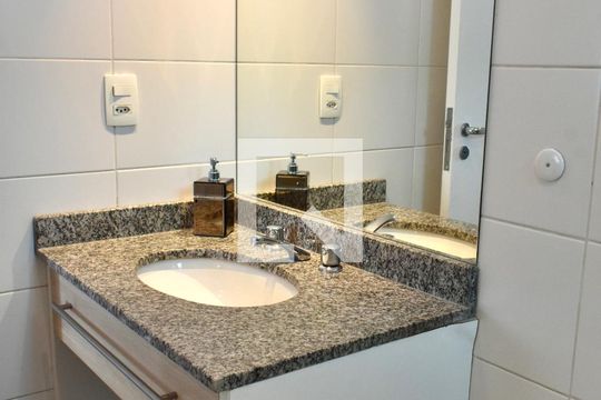 Banheiro da Área gourmet de apartamento à venda com 2 quartos, 130m² em Chácara Inglesa, São Paulo