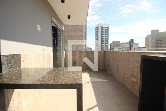 Terraço de apartamento à venda com 2 quartos, 130m² em São Pedro, Belo Horizonte