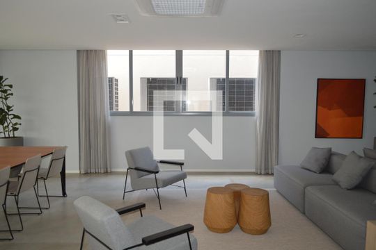 Lounge de apartamento à venda com 1 quarto, 66m² em Vila Mariana, São Paulo