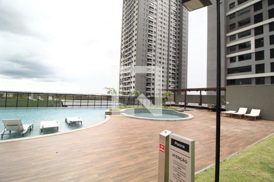 Área comum - Piscina de apartamento para alugar com 3 quartos, 130m² em Shopping Park, Uberlândia
