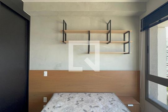 Cozinha de kitnet/studio para alugar com 1 quarto, 23m² em Pinheiros, São Paulo
