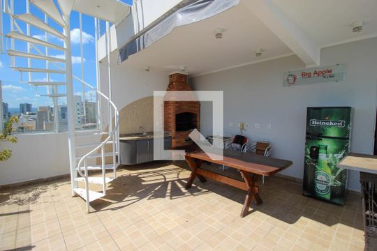 Área gourmet de apartamento para alugar com 1 quarto, 62m² em Parque Campolim, Sorocaba