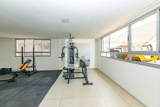 Academia de apartamento à venda com 2 quartos, 63m² em Buritis, Belo Horizonte
