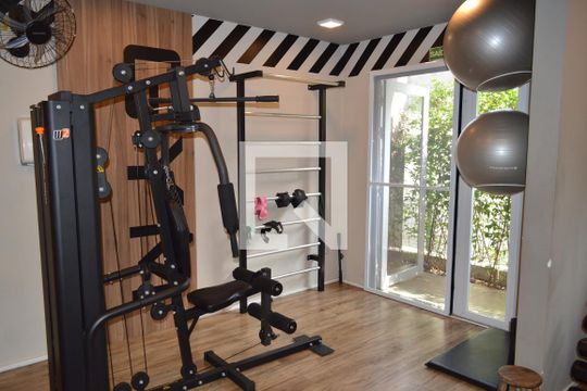 Área comum - Academia de apartamento à venda com 1 quarto, 30m² em Jardim da Gloria, São Paulo