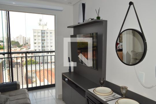 Sala de apartamento à venda com 1 quarto, 30m² em Jardim da Gloria, São Paulo