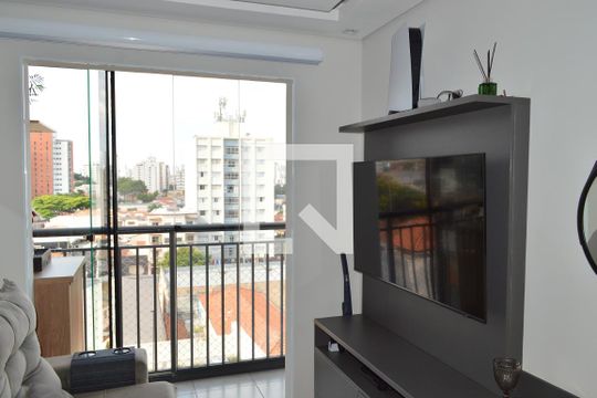 Sala de apartamento à venda com 1 quarto, 30m² em Jardim da Gloria, São Paulo