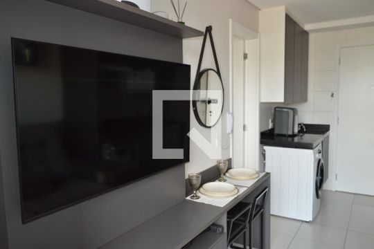 Sala de apartamento à venda com 1 quarto, 30m² em Jardim da Gloria, São Paulo