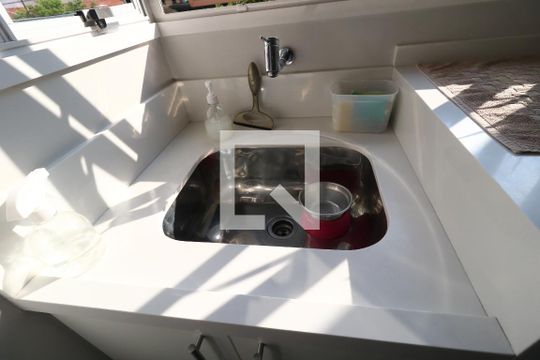 Área de Serviço - Tanque de apartamento à venda com 4 quartos, 275m² em Campestre, Santo André