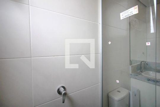 Banheiro da Suíte de apartamento à venda com 3 quartos, 90m² em Cruzeiro, Belo Horizonte