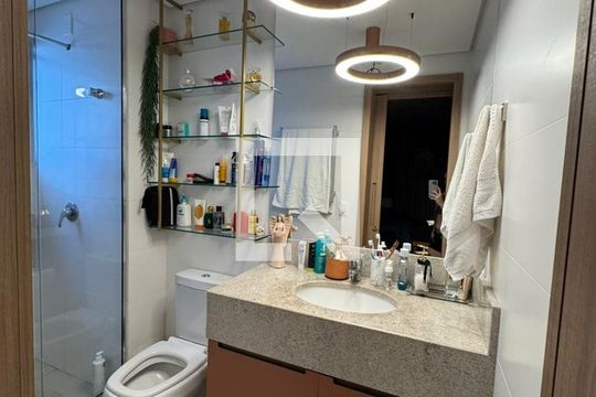 Banheiro Social de apartamento à venda com 2 quartos, 123m² em Marechal Rondon, Canoas