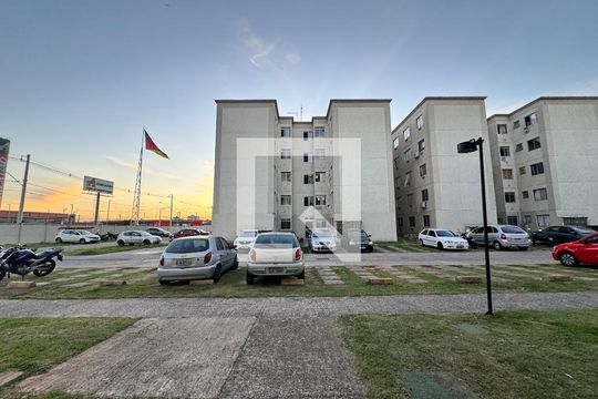 Vista de apartamento à venda com 2 quartos, 32m² em Santos Dumont, São Leopoldo